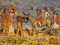 Prendergast, Maurice Brazil - Donkey Rider